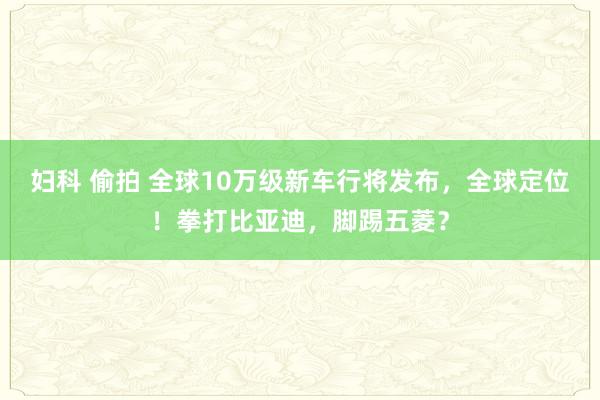 妇科 偷拍 全球10万级新车行将发布，全球定位！拳打比亚迪，脚踢五菱？