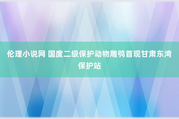 伦理小说网 国度二级保护动物雕鸮首现甘肃东湾保护站