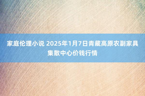 家庭伦理小说 2025年1月7日青藏高原农副家具集散中心价钱行情