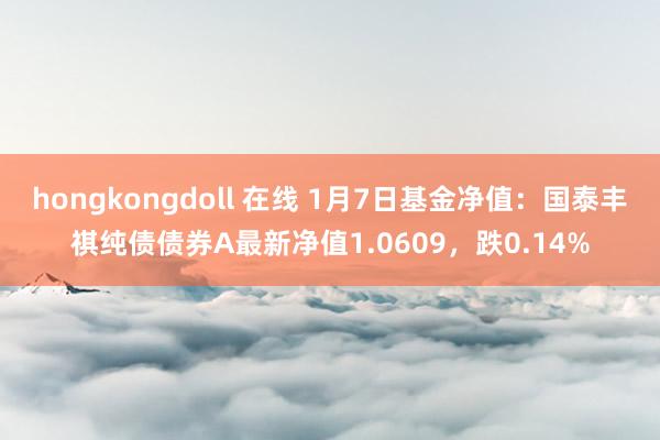 hongkongdoll 在线 1月7日基金净值：国泰丰祺纯债债券A最新净值1.0609，跌0.14%